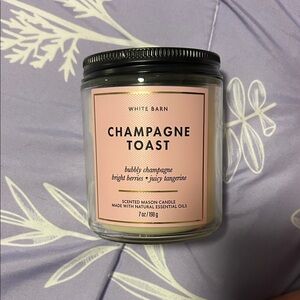 White Barn Bath & Body Works Champagne Toast Candle